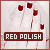  Nail Polish : Red: 