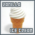  Vanilla Ice Cream: 