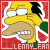  Lenny Leonard 'The Simpsons': 
