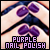  Nail Polish : Purple: 