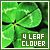  Four Leaf Clover: 