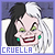  Cruella de Vil '101 Dalmations': 